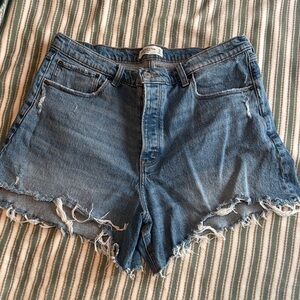 Abercrombie & Fitch High Rise Dad Short Size 33/16
